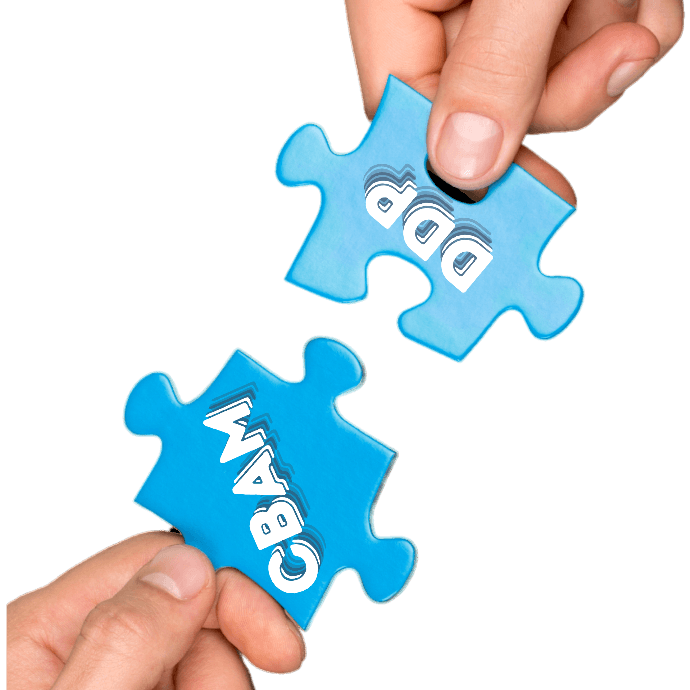 DDP and CBAM compatibility concept with puzzle pieces